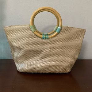 Neiman Marcus beach bag
